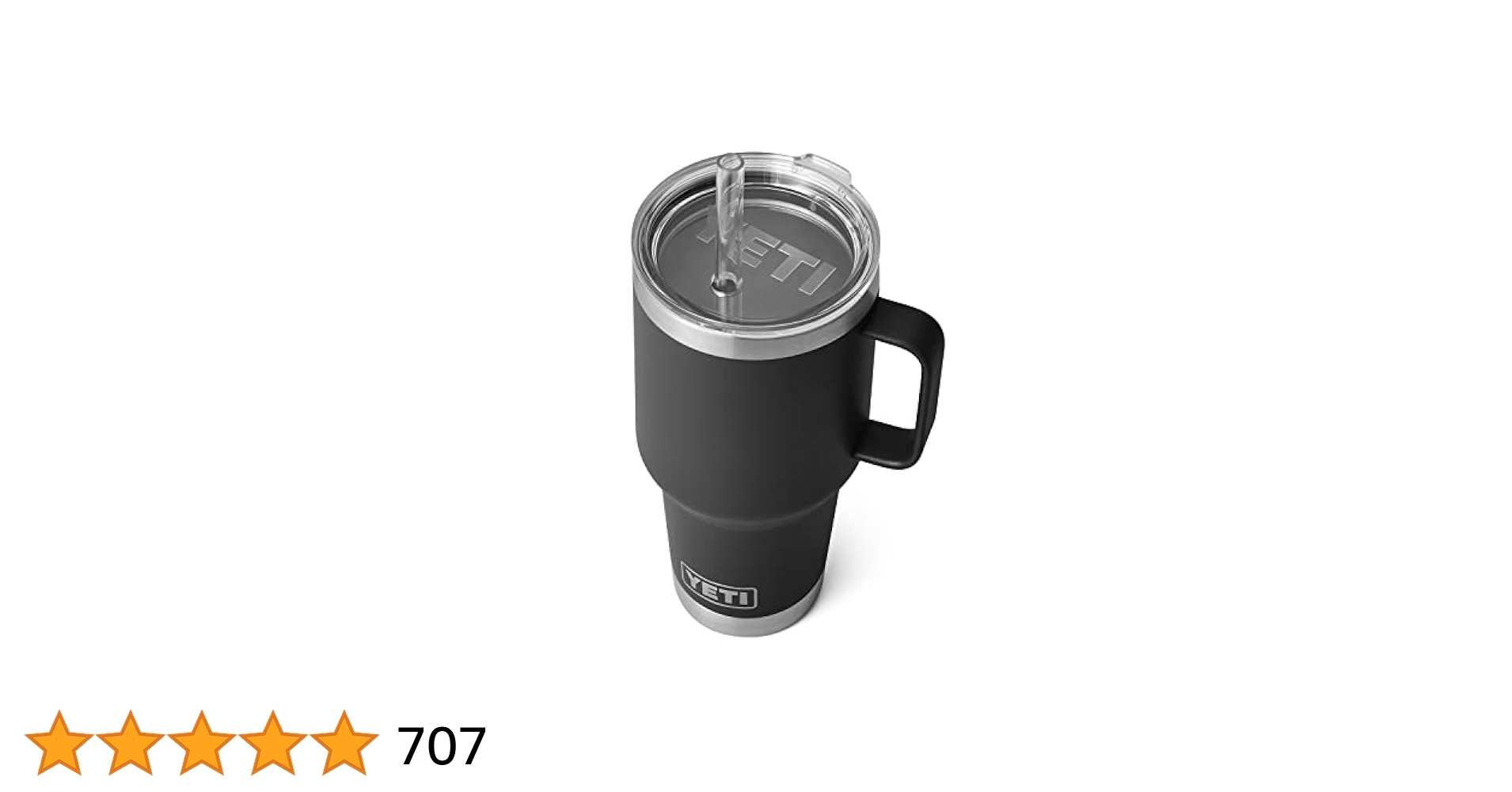 イエティ　YETI RAMBLER 35 oz STRAW MUG ブラック W-
