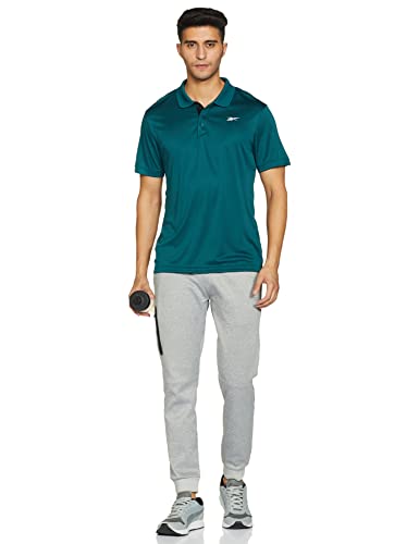 Image of Reebok Men's Solid Slim Fit Polo Shirt