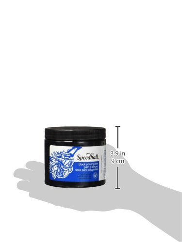 Speedball Water Soluble Block Printing Ink, Black, 1 Pound - 380810 #TOP1