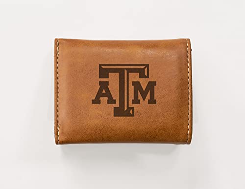 Image of Rico Industries NCAA Laser Engraved Trifold Laser Engraved Tri-Fold Wallet - Men's Accessory
