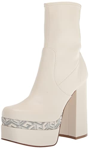 Guess Women's Caballa Ankle Boot, Chic Cream 150, 7.5 #TOP27