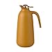 Thermoflasche Vakuum-Isolierte Isolierflasche Izolowana próżniowa karafka termiczna 1 litr, karafka kawy z pokrywką, podwójną ścianę Izolowaną termofonem, dzbanki termiczne karafki z liniową, 24-godzi
