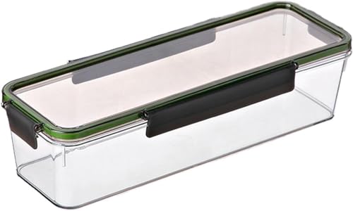 Ladfrolパスタ 保存容器 パスタ保存容器 透明 麺保存箱 パスタケース 長方形 スパゲティ ロング麺収納箱 密閉 防湿 ッチン収納 密封保存瓶 蓋付き 多目的 キッチン オーガナイザー 穀物 パスタ 麺用 貯蔵容器 ヌードル収納ボックス コーヒー豆/
