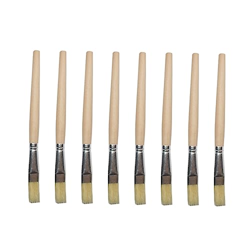 ABOOFAN Ergonomic Bristle Brush for Oil Painting Bbq Grilling Cookie Decoration