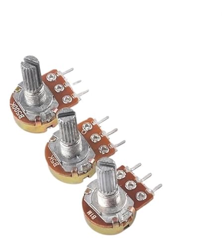 Potentiomètre linéaire WH148 résolvant les faux contacts de variation de signal électrique 50K