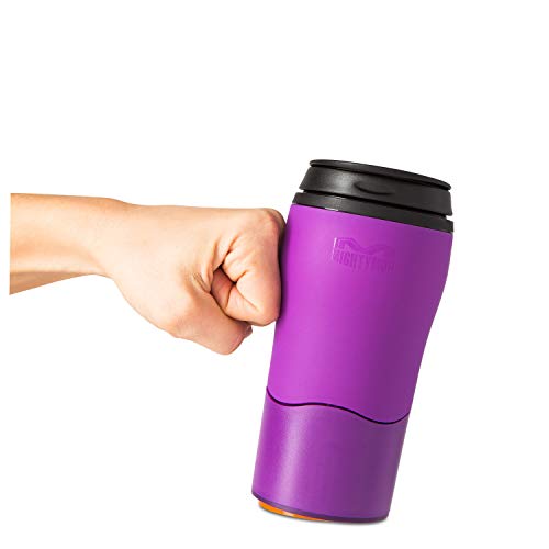 Mighty Mug Solo Tumbler, The Travel Mug That WonÃ•t Fall, with BPA-free Plastic, Lilac, 11 oz
