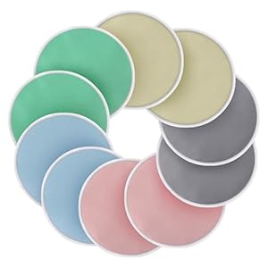Reusable Nursing Pads 12 Pack,Washable Breast Pads Breastfeeding Essentials,Derived from Bamboo fibers,Newborn Necessities for Baby,Postpartum Essentials for Mom,Super Soft & Absorbent