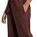 Adidas Women's All SZN Fleece Loose Pants, Shadow Brown, Small
