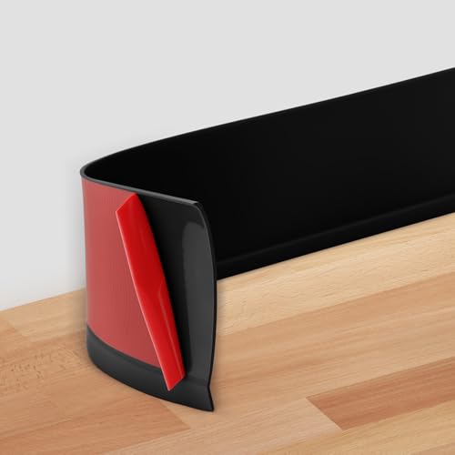 POPAKAN Flexible Baseboard Molding Trim 4" x 15 ft, 20ft