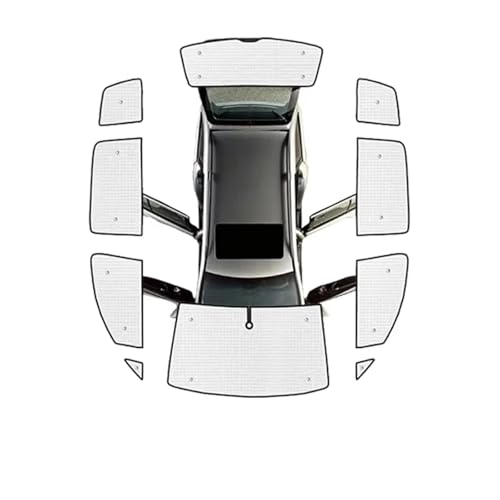 Protection solaire voiture VW Touran 2015-2024 visière pare-brise occultante