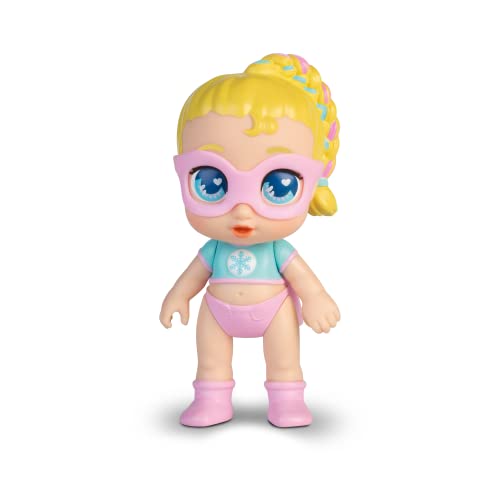 SUPER CUTE LITTLE BABIES Mini muñeca súper Linda: Regi, muñeca articulada de 12 cm con Traje de superhéroe, muñeca y Accesorios, muñecas adecuadas para Edades de 4 años en adelante