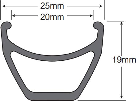 Amazon.co.jp: SUNringle Inferno 25 32H 27.5 inch Bicycle Rim