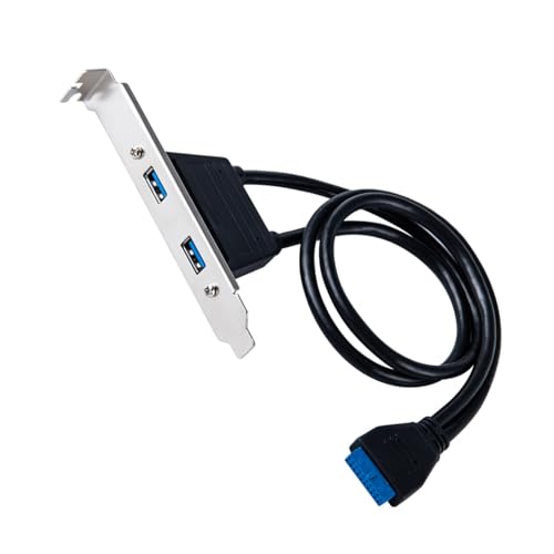 Adaptador de computadora SHINEOFI para solucionar la falta de puertos USB traseros