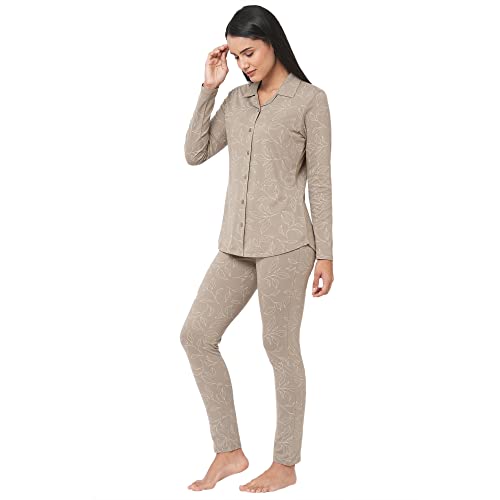 Image of Sweet Dreams Women's Cotton Printed Night Suit Set