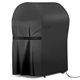 【Size El tamaño perfecto se adapta a la mayoría de las marcas】: este tamaño de cubierta de la parrilla es 77x67x110cm,se adapta a Weber, Holland, Jenn Air, Tepro, Brinkmann, Char Broil y Landmann, etc. Y las correas de velcro hacen que el ajuste sea aún mejor. Verifique las dimensiones de su parrilla antes de comprar.