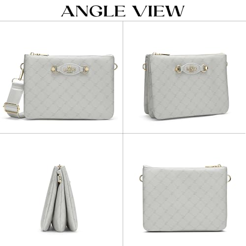 Image of LAVIE PARIS Women's Melvin 5 Compartment Crossbody Sling Bag | Ladies Purse Handbag | Gift for Women