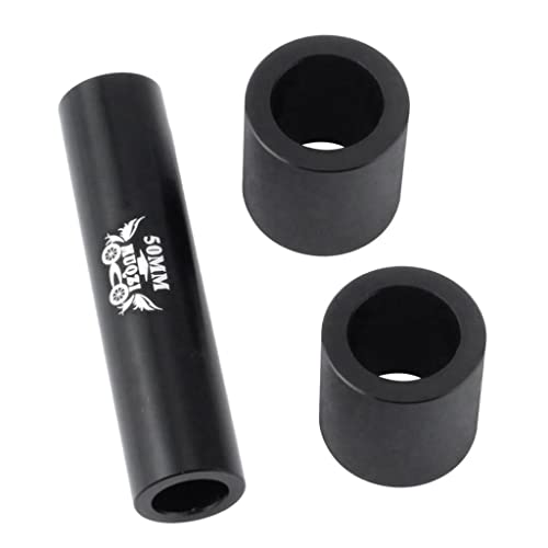 Nishiyuenyi 軽量自転車ブッシュリアショックマウント、マウンテンバイクショックアブソーバーブッシュチューブ、ライディングサイクリング修正, 50mm