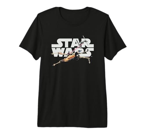 T-shirt Star Wars X-Wing vs TIE Fighter le cadeau premium parfait pour collectionneur et fan