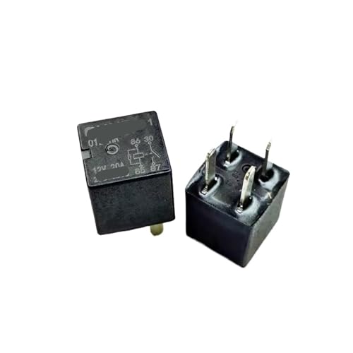 Relais 4 broches pack de 2 pièces 012-HR DCV12 20A pour montage électronique