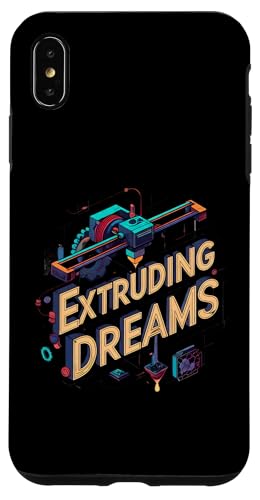 Extruding Dreams 3D Printer Maker Hobbyist スマホケース iPhone XS Max 用