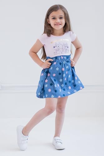 Bluey Bingo Girls Dress Toddler to Little Kid4