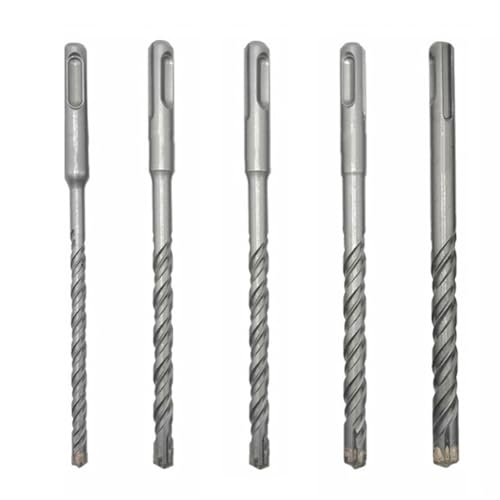 Juego de 5 brocas para mampostería 160mm acero carburo