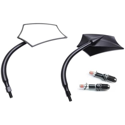 Espejo retrovisor de manillar M8 antirreflejo para Sportster 3