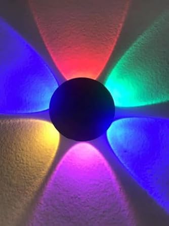 Image of Wall Lamps & Sconces (6 Way Multicolor Flower) for Living Room Bed Room Hall
