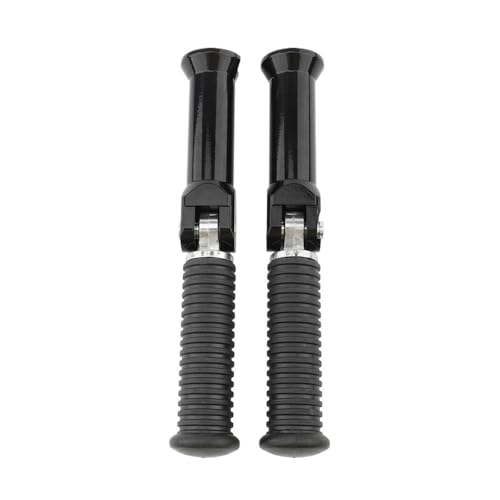 Repose-pieds passager en aluminium forgé et finitions noires