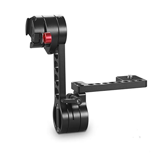 SMALLRIG EVF Mount LCD Monitor Bracket with Built-in NATO Clamp for Zacuto Gratical HD, for BMVA, for SmallHD 502HD - 1897