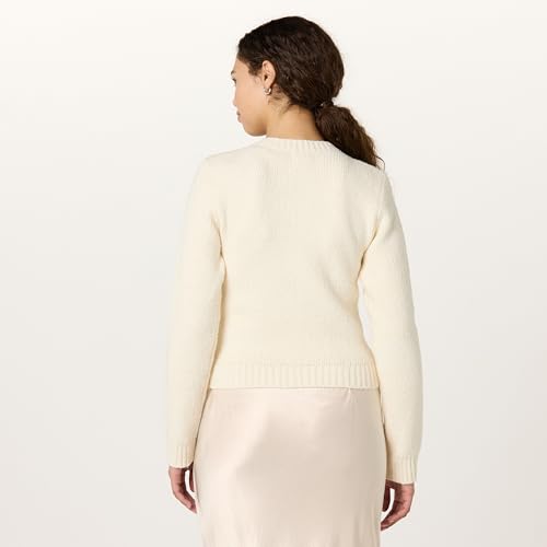 Image of The Drop Womens Janice Gold Button Fitted Sweater Cardigan