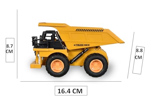 Image of Brand Conquer Mining Truck Dumper Truck Construction Toy Vehicle Realistic Simulation Moveable Part (Dumper)
