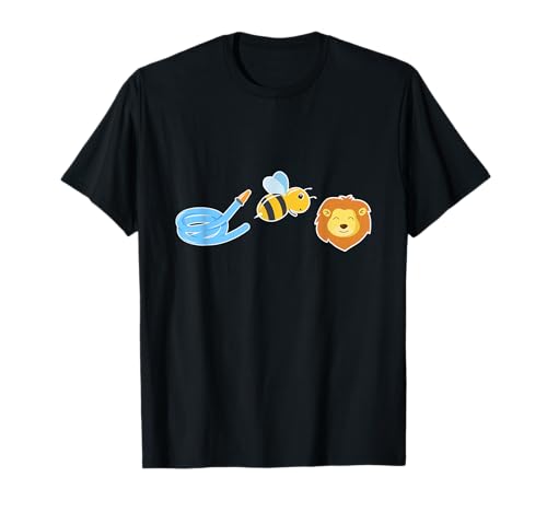 Hose Bee Lion Tee, Funny Graphic Tee, Animal Shirt T-Shirt