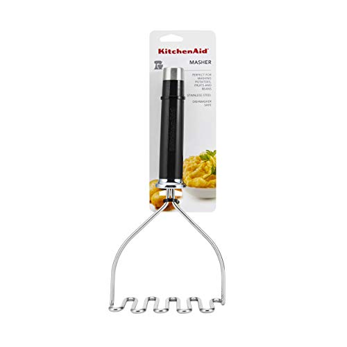 Kitchenaid Gourmet Stainless Steel Wire Masher, 10.24-Inch, Black #TOP5