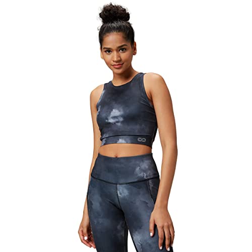 Image of Silvertraq Women's Padded Cross Back Crop Top