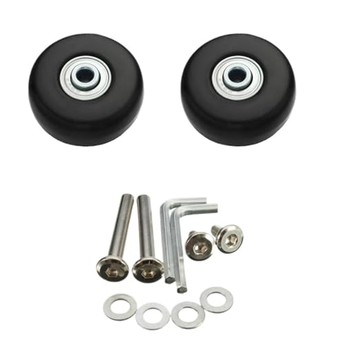 Roulettes de rechange pour valise réparer un chariot bruyant kit 60mm