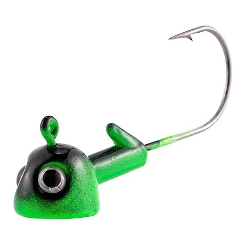 Dr.Fish 10 Pack Fishing Jigs with 3D Eyes Cover