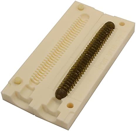 Fishing Soft Bait Mold RingFry 5 inch Model ID W317 - Artificial Stone Fishing Injection Molds | Durable Soft Fishing Lures | Unique Lure Mold Kit Perfect for Fishing (RingFry 5 inch Model ID W317)