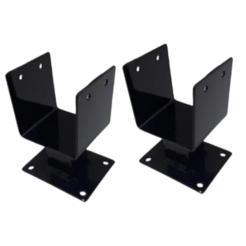Sharplace 2 Soportes de Montaje Interior para Anclaje de Poste, Conectores para Cerca de Porche