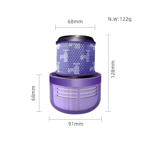 Filtro de repuesto para Dyson V11 V15, soluciona la pérdida de succión 6