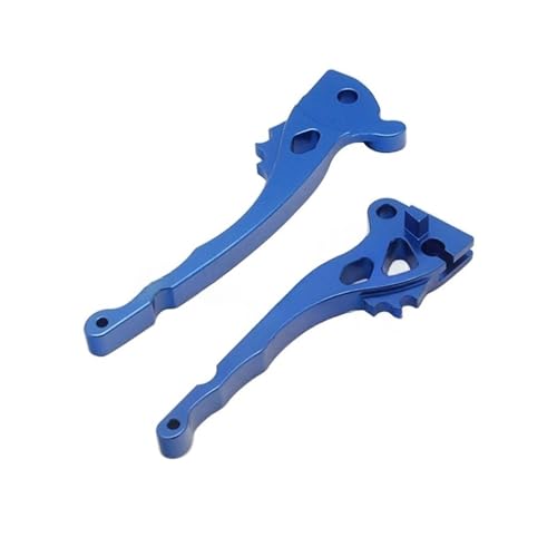 Frenos palanca embrague de aluminio azul con tacto firme y ergonómico 5