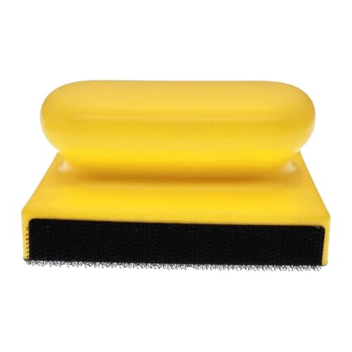 Bloque De Lijado De Madera - Herramienta De Disco Para Pulir Muebles, Lijadora De Acabado De Modelos | Lijadora Manual Para Carpinteros, Pintores, Restauradores, Artesanos, Estudios De Arte, Talleres,