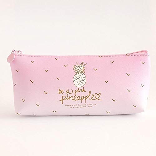 Preisvergleich Produktbild LAOGEFJ Mäppchen Wasserdichtes Federmäppchen Für Schulleder Federmäppchen Federmäppchen Stifthalter Farbe Büro Schreibwaren