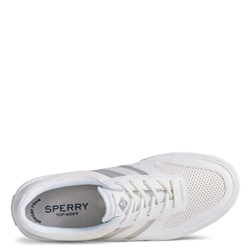 Sperry Men's, Halyard Retro Sneaker White #TOP4