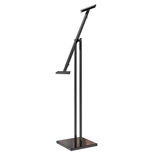 Ting Ting Verticale Porte-Affiches-Presentoir Signe De L'affichage Holder Signes Stand - Fits dans 200cm Hauteur Poster, Cadre Poster Rotatif for Horizontale Ou Verticale Vue Affichage/Noir