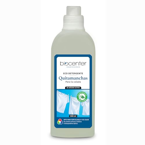 BIOCENTER Quitamanchas natural para la ropa - Blanqueador Percarbonato líquido