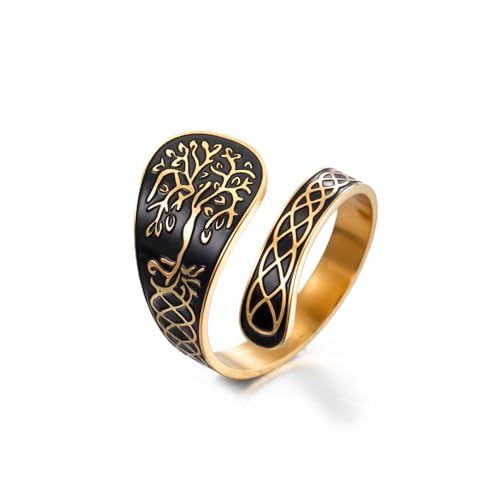 Design: L'Albero della Vita, a volte chiamato Albero del Mondo o Albero della Conoscenza, appare nei miti e nel folklore di tutto il mondo. L'Albero della Vita condividono tutti un tema comune di un albero mistico che collega il mondo fisico e spirituale. Inoltre, l'albero della vita è il fondamento che sostiene tutta la vita. Il nodo vintage della Trinità celtica è un simbolo di speranza infinita e amore infinito