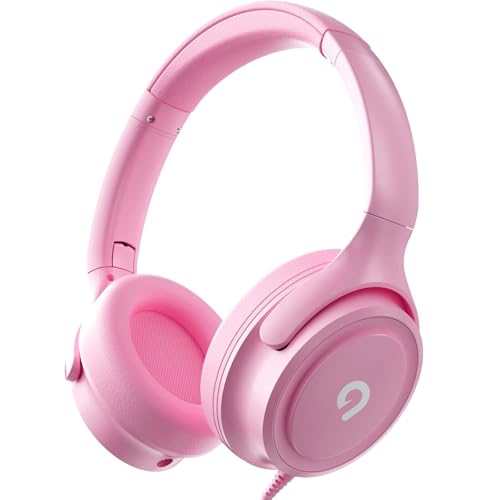 Casque pour enfants ADOOPE avec prise jack 3.5 mm et micro intégré pour l'école