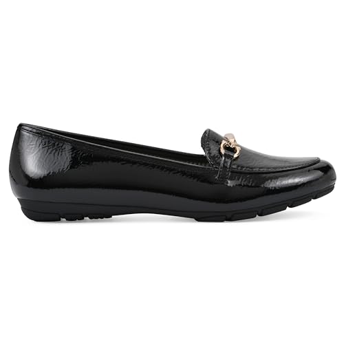 Image of CLIFFS BY WHITE MOUNTAIN Women's Glowing Cushioned Loafer Flat