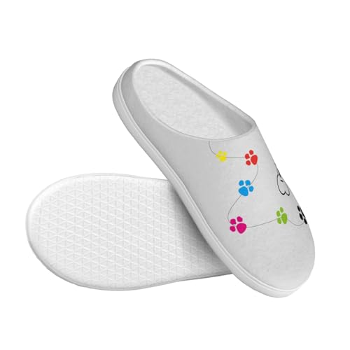 Custom Face Slippers for Women Man Add Text Logo Personalized Photo Warm Slippers Customized Non-Slip Fluffy Slippers Indoor Outdoor Winter Slippers3